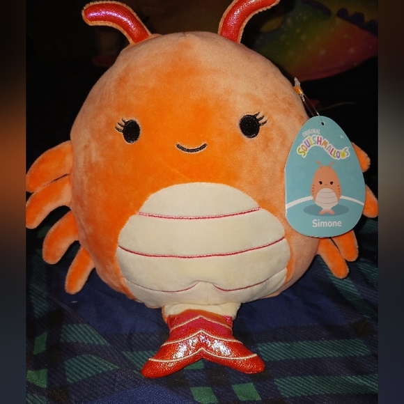 Simone the Shrimp Squishmallow - Picture 1 of 5